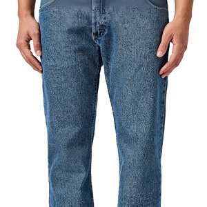 Jean en denim sport pour homme, style Y2K chinois, Hip Hop, respirant, léger, décontracté, tendance, coupe ample, design unique avec perles, poches, pour le quotidien et le streetwear, 2026 - Product Image 3