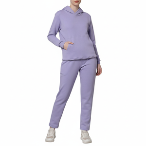 2025ชุดวอร์มผู้หญิงทรงสลิมฟิตคุณภาพพรีเมี่ยมพร้อมโลโก้กำหนดเองรุ่นผู้ใหญ่ขนาดโอดี้ - Product Image 1