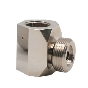 Conector de Codo para Tubería de Acero Inoxidable Mecanizado por CNC para Aplicaciones Industriales - Product Image 1