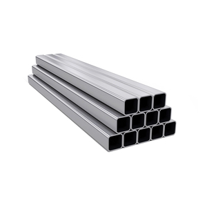 Tubi in Acciaio Saldato a Basso Tenore di Carbonio S235jr <span class=keywords><strong>per</strong></span> Costruzioni, Rettangolari, Zincati con Giunti - Product Image 2
