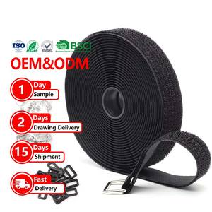 Nastro Adesivo con Ganci e Anelli di Alta Qualità, Chiusura a Strappo in Plastica, Ganci e Anelli su una Stessa Facciata - Product Image 2