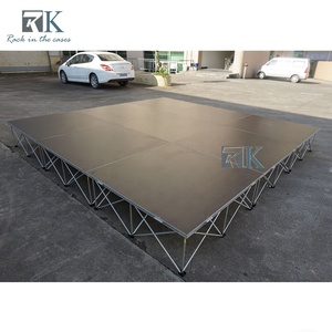 Scène carrée à plateforme stable et robuste, capacité 750 kg/m², plateforme de scène pour événements en vente - Product Image 3