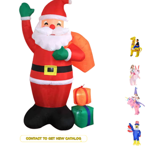 Disfraz Inflable de Santa Claus con Luces LED de Alta Potencia, Modelo 2026, para Navidad - Product Image 1