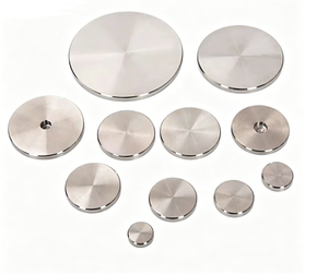 Espaciadores Mecanizados por CNC Personalizados, Discos Decorativos de Aluminio, Tapas Resistentes para Patas de Gabinetes, Almohadillas de Acabado para Mesas de Vidrio, para Muebles de <span class=keywords><strong>Hotel</strong></span> - Product Image 3