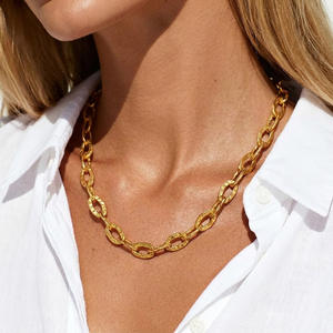 ชุดเครื่องประดับสร้อยคอและกำไลข้อมือสแตนเลสชุบทอง 18K แฟชั่นสำหรับผู้หญิง รุ่น <span class=keywords><strong>T628</strong></span> - Product Image 2