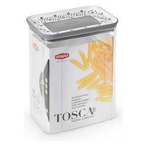Barattolo <b>plastica</b> (2,2Lt) TOSCA Grigio 55654 - Product Image 1