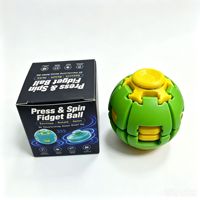 Fidget Spinner Portable Imprimé en 3D à Prix Abordable, Outil Anti-Stress avec Roulement à Billes à Résolution Profonde