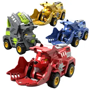Camión transformación coche juguete niños dinosaurio transformación juguetes para niño deformación figuras Robot Juguetes