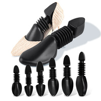 Embauchoirs en plastique à ressorts réglables, étireurs de chaussures, anti-plis, supports de forme pour hommes, femmes et enfants