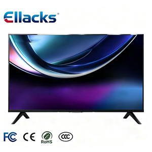 Nouvelle arrivée, téléviseur intelligent plat sans bordure <span class=keywords><strong>55</strong></span> <span class=keywords><strong>pouces</strong></span>, 4K Ultra HD LED Android, téléviseur pour hôtel, home cinéma - Product Image 1