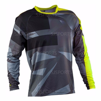 Motocross Trikot Radfahren Downhill Jersey Mountainbike Renn bekleidung Herren MTB Shirt Langarm Moto Jersey Motocross T Shirt