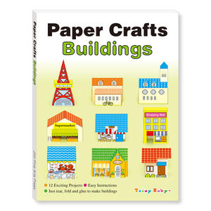 Livres d'<span class=keywords><strong>origami</strong></span> tridimensionnels faits à la main pour enfants de 3 à 6 ans quatre séries de jouets de <span class=keywords><strong>dessin</strong></span> anglais pour le commerce extérieur préscolaire - Product Image 6