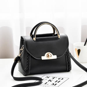 Wholesale Leather Purses Buckle Decor Female Shoulder Bags Elegant Bags <b>Women</b> Handbags Ladies Luxury - Product Image 4