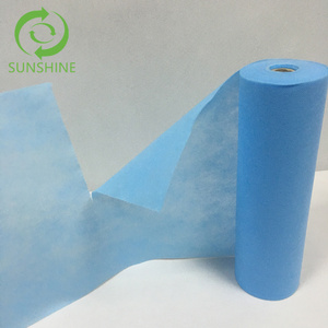 Vente en gros usine – Rouleau de draps jetables en PP non tissé pour usage médical, 100 % polypropylène spunbond non tissé - Product Image 6