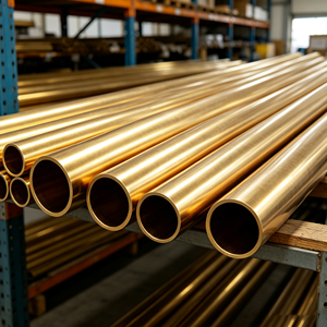 Tube en laiton sans soudure anti-corrosion, tube en laiton sur mesure OD/ID pour composants d'accessoires de pipeline de l'industrie pétrochimique - Product Image 2
