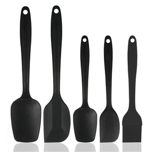 <b>Silicone</b> <b>Baking</b> Spatulas Set 3 Pack Oven Safe Dishwasher Safe For Pastry Tools Kitchen Use - Product Image 3