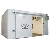 Chambre froide portable de réfrigération personnalisée, prix négociable, chambre froide standard mini, chambre froide de stockage à froid de 20 m3 à vendre