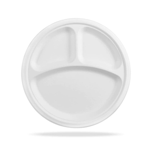 Sumkoka PFAS مخصص مجاني 6 "7" 9 "10" 12 بوصة أطباق قصب السكر القابلة للتحلل الحيوي ، أطباق Bagasse - Product Image 2