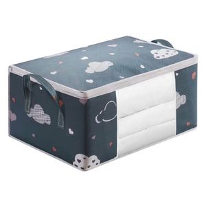 Zipper Extra Large Capacity Quilt Storage <b>Bags</b> Closet Underbed Blanket Storage Organizer for Clothes Bulk Order OEM - Product Image 5