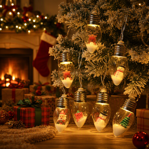 Christmas Fairy <b>Lights</b> Outdoor Waterproof Home Decorative Fairy <b>String</b> Led <b>Light</b> Creative Ornament <b>Lights</b> - Product Image 1