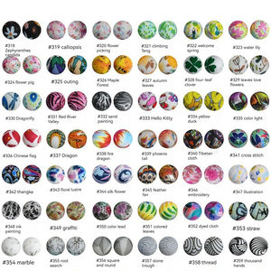 <strong>Wholesale</strong> Food Grade Unique Cost Effective Exquisite Cartoon Focal Baby <strong>Silicone</strong> <strong>Beads</strong> - Product Image 2