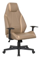Chaise de bureau exécutive ergonomique professionnelle avec hauteur de siège réglable, pivotante à 360°, en cuir PU, pour usage domestique ou professionnel