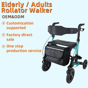 Andador Leve para Uso Interno e Externo, Dobrável em Um Segundo, Altura Ajustável, Operação Fácil, Confortável e Assistido - Product Image 2