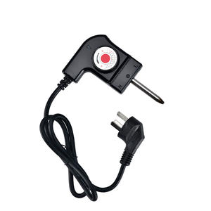 Parrilla Eléctrica Personalizada, Accesorio para <span class=keywords><strong>Pizza</strong></span>, Controlador de Temperatura, Enchufe, Temperatura Ajustable - Product Image 1