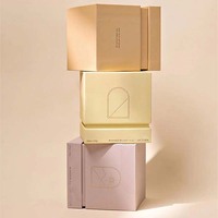 Boîte d'emballage cadeau haut de gamme personnalisée Boîte d'emballage de bougie de luxe Boîte bougeoir en papier vente en gros