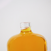 Plat Oblat Classique En Gros Populaire Whisky Vodka Liqueur Spiritueux Bouteilles En Verre 500ml 700ml 750ml En Gros Offre Spéciale