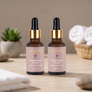 <b>Kumkumadi</b> <b>Tailam</b> Herbal Extract 100% Pure Natural Skin Care 30ml Pack of 2 - Product Image 3