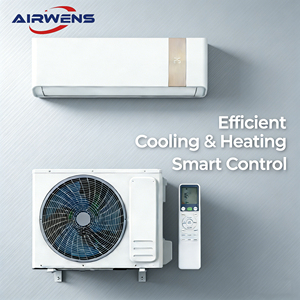 Aire Acondicionado Split Airwens de 12000 BTU, R32, Frío y Calor, 220V, 50Hz, Ahorro de Energía y Silencioso, para Hogar y Hotel, Alta Eficiencia - Product Image 1