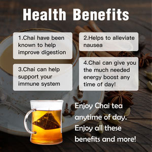 Bolsas de té de hierbas personalizadas, tisane spice chai, té de <span class=keywords><strong>cardamomo</strong></span>, té negro - Product Image 4