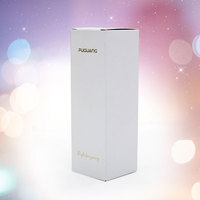 Petite boîte de papier pliante à fond fermé en or, estampage automatique, impression CMJN pour cosmétiques et parfums, utilisation de la crème pour le visage par stratification mate