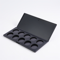 Le fabricant personnalise un conteneur de palette d'ombres à paupières à 10 trous et une boîte de maquillage avec une boîte intérieure en EVA