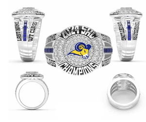 Anillos de Campeonato Personalizados en Diferentes Países, con Diferentes Letras y Diseños, Directamente de Fábrica - Product Image 1