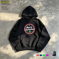 Livraison Rapide, Sweat-shirts Personnalisés en Usine, Broderie, Vente en Gros, Sweat-shirt de Noël, Molleton de Coton Épais, Coupe Oversize, Fournisseur Populaire pour Événements