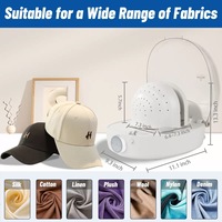 Machine automatique de nettoyage et de façonnage de chapeaux à vapeur avec vapeur stable pour l'entretien des casquettes, bonnets et perruques