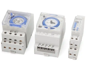 Temporizador OURTOP SUL181D de alta precisión 100-240VAC Interruptor horario analógico diario 3 modelos con riel DIN - Product Image 2