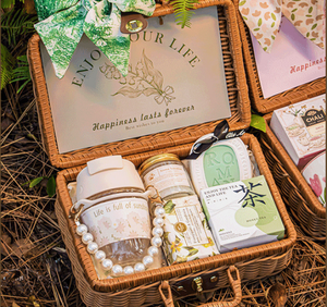 Cadeaux pour les invités de mariage, cadeaux pour les demoiselles <span class=keywords><strong>d</strong></span>'honneur, <span class=keywords><strong>panier</strong></span> en osier pratique haut de gamme, cadeaux de mariage, cadeaux de niche haut de gamme - Product Image 5