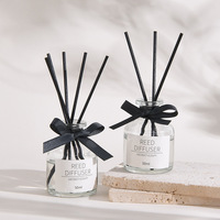 Diffuseur d'huiles essentielles de parfum d'intérieur en bouteille en verre de 50ml FRHY désodorisant longue durée pour hôtel chambre salle de bain