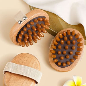 Brosse de <span class=keywords><strong>massage</strong></span> méridienne Brosse pour le ventre Airbag en bois Brosse pour le cuir chevelu Cinq éléments Déblocage du corps <span class=keywords><strong>Massage</strong></span> abdominal Outil de <span class=keywords><strong>massage</strong></span> des jambes - Product Image 6