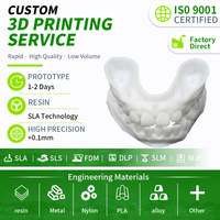 Layanan Pencetakan 3D DMLS SLM SLA Presisi Khusus untuk Suku Cadang Logam Industri - Prototipe Cepat OEM/ODM Bersertifikasi ISO 9001