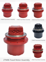 Ensemble Moteur de Translation et Réducteur Fin pour Excavatrice SH200A3 SH350A5 avec Garantie 1 An Fabriqué en Chine
