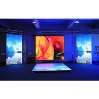 Hot P3.91 Intérieur Location Cabinet 500x1000mm Led Panneau Led Écran Publicitaire De Mariage Concert Événements Scène Fond Led Affichage