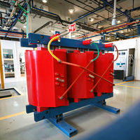 Transformateur de type sec antidéflagrant d'intérieur triphasé de 630kva 10kv avec le cas de clôture d'acier inoxydable