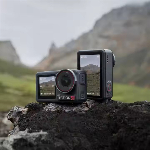 Original Osmo Action 5 Pro Sports Motion Camera with Dual OLED High-Brightness Touchscreens Professional Audio Recording