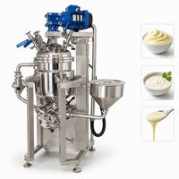 Homogénéisateur automatique en acier inoxydable de 15 L, mélangeur émulsifiant alimentaire pour la production de mayonnaise et de sauce salade