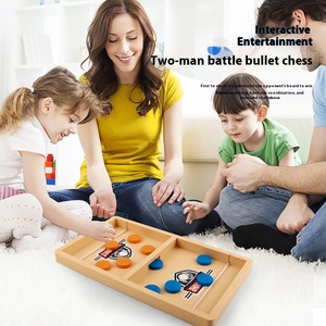 Gioco da Tavolo Interattivo Transfrontaliero: Calcio Balilla, Hockey e Catapulta per Genitori e Figli Beilien YH-028 - Product Image 3