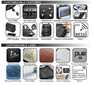 <span class=keywords><strong>Borsa</strong></span> Shopping in Tela Stampata, Elegante <span class=keywords><strong>Nera</strong></span> <span class=keywords><strong>Lucida</strong></span> con Due Cerniere, Grande Capacità, Tracolla Spessa, per Spiaggia e Viaggi, Adatta a Tutte le Stagioni - Product Image 5